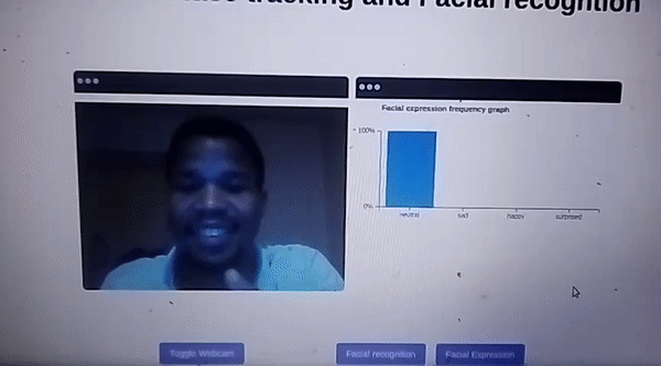 Javascript face-api.js webcam Face Tracking and FaceRecogniton | by kenneth  mphele | Medium