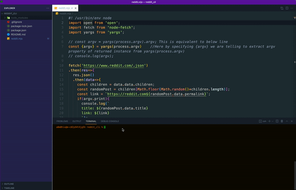 Create your own Command Line Interface in Node.js 🥸 | by Atul Mittal ...