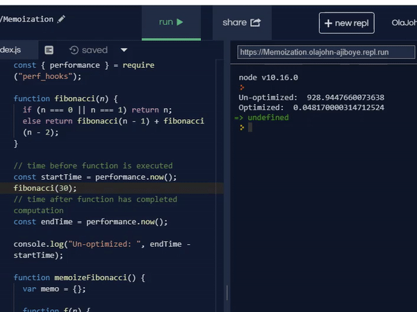 Optimize the hell out of your Javascript programs with Memoization ...