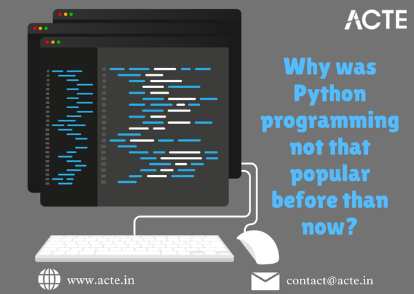 Why Python Wasn’t Always the Star: A Journey Through Its Rise to ...