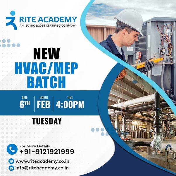 What is the future of HVAC? HVAC course in Hyderabad by RITE Academy Jan, 2024 Medium