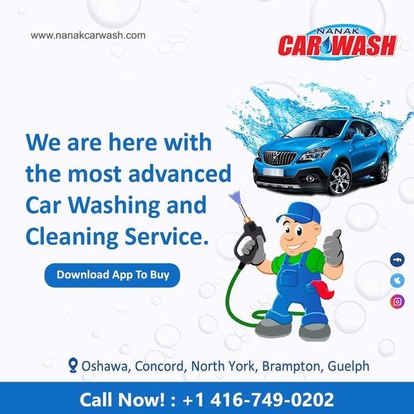 Choosing the Right Brampton FullService Car Wash by Nanak Car Wash