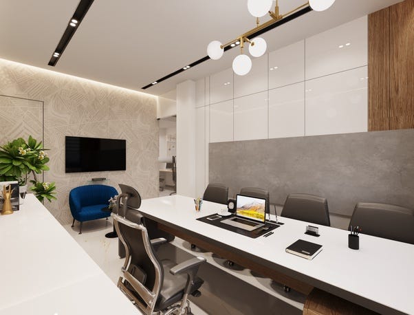 How can a modern office layout facilitate knowledge sharing and ...