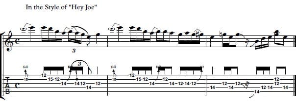Classic “Hey Joe” Guitar Licks in the Style of Jimi Hendrix — Easy ...