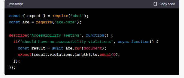 Accessibility Auditing with aXe for Automated Web UI Testing | by Ebo ...