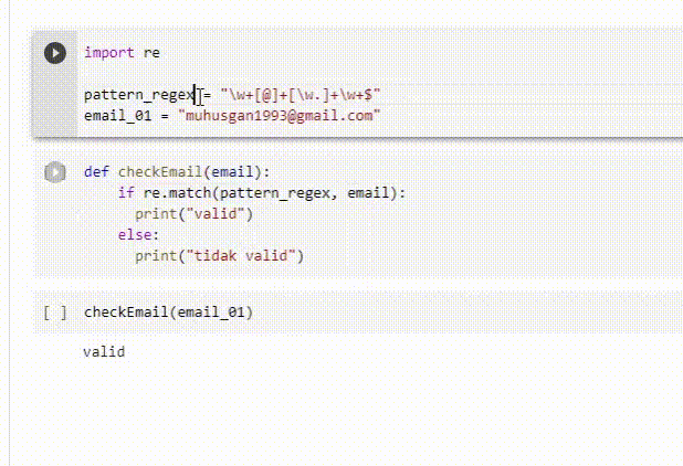 MEMAHAMI REGULAR EXPRESSION / REGEX UNTUK VALIDASI EMAIL | by Muhammad ...