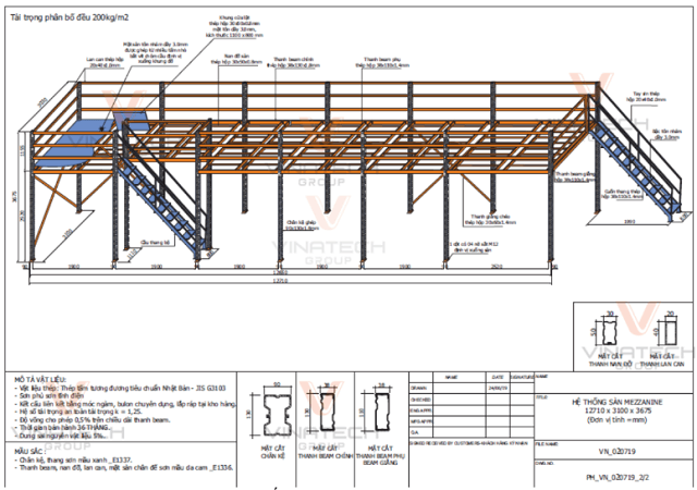 Kệ Sàn Mezzanine Là Gì? Giải Pháp Lưu Trữ Hiệu Quả Cho Nhà Kho Hiện Đại