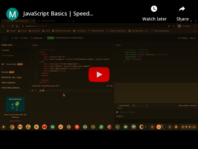 JavaScript Basics [Extended]. For ~3 months my blog has been mainly ...