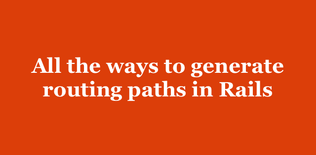 Routes in Rails. ROUTE: | by Shoaib Shaikh | Medium
