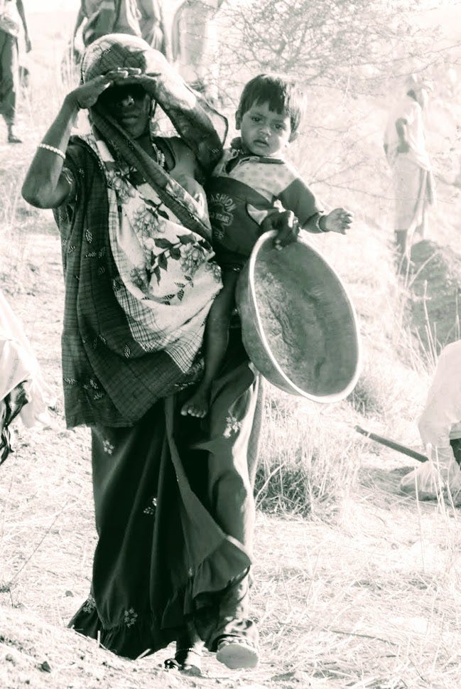 Depiction of rural or tribal lifestyle from an urban perspective ...