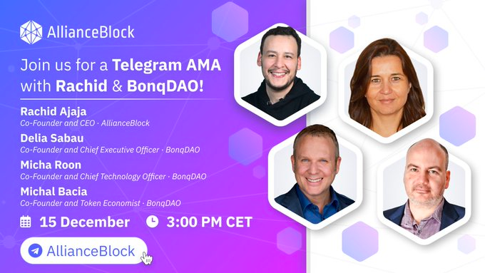 Recap: Telegram AMA with Bonq’s Co-Founders! | by Nexera | Medium