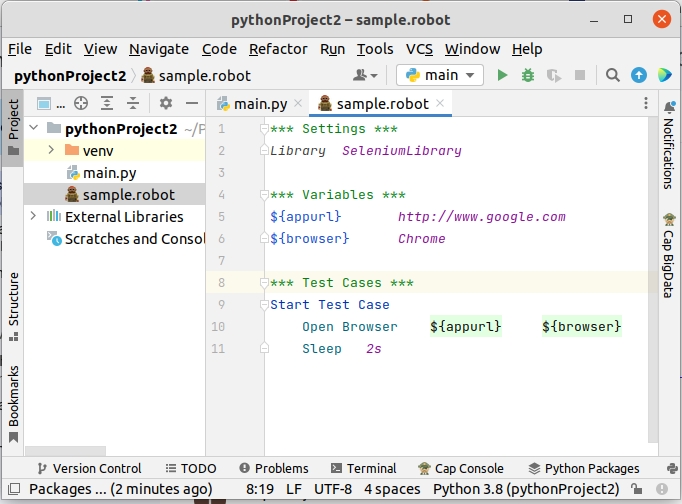 RobotFramework with Pycharm using Linux for Beginners | by Trupti Waje ...