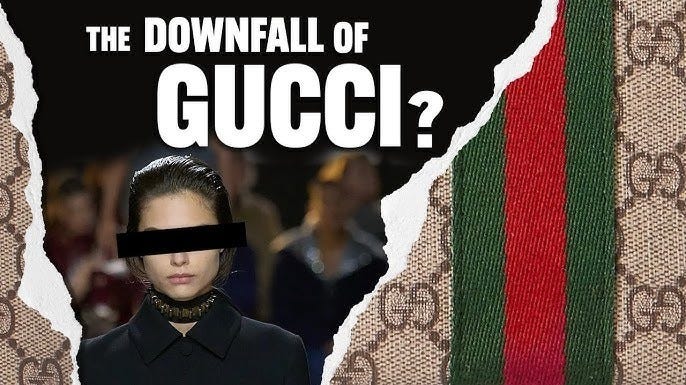 How Gucci Lost Its High Fashion Edge | by Najah | Sep, 2024 | Medium