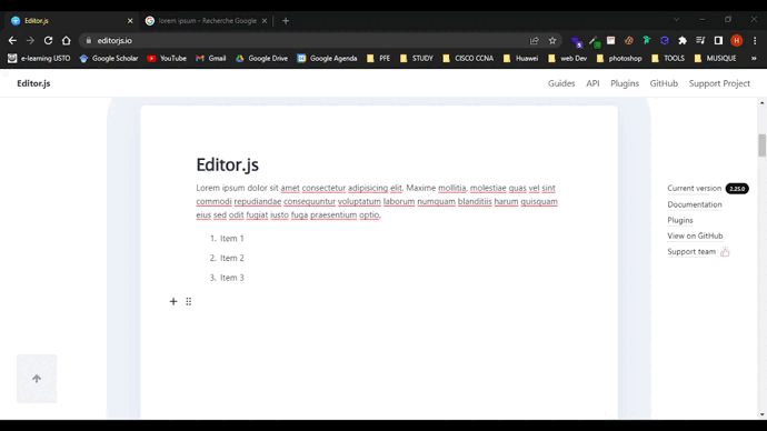 Text Block Editor : Implement Editor.JS using React.JS and Node.JS | by ...