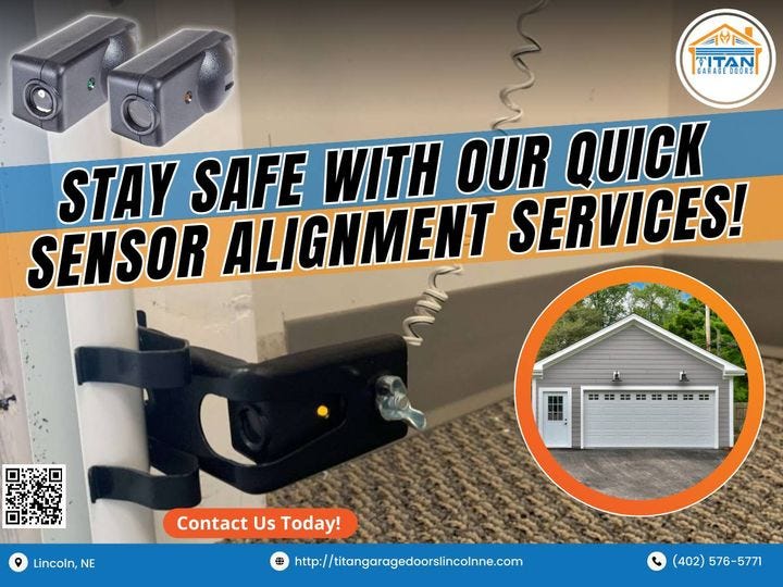 garage door sensor alignment Titan Garage Doors Lincoln NE Medium