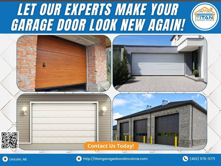 garage door panel replacement Titan Garage Doors Lincoln NE Medium