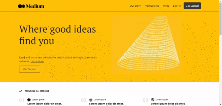 How to Create a Medium Website Clone with HTML, CSS, and Bootstrap Step ...