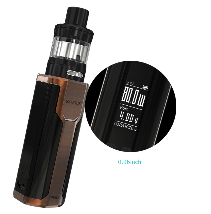 Wismec Sinuous P80 Kit Review. Kit includes: | by Vivid Vapes | Medium