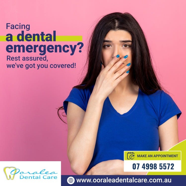 Facing a dental emergency? Rest assured, we’ve got you covered! — Ooralea Dental Care by