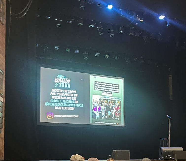 Bored Teachers Comedy Tour Review by Kayla Witman Medium