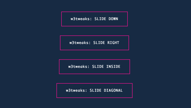 CSS Slide Effects On Button Hover | by NottDev | Medium