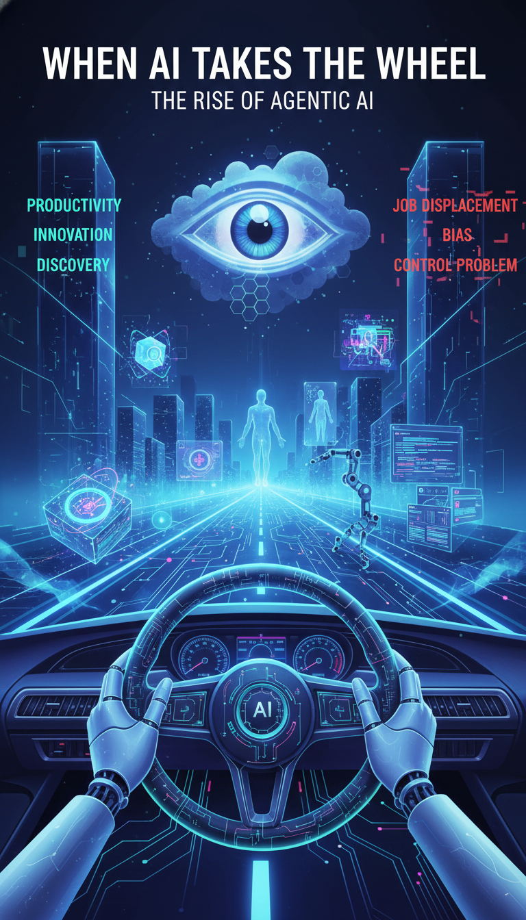 When AI Takes the Wheel: The Rise of Agentic AI and What It Means for You