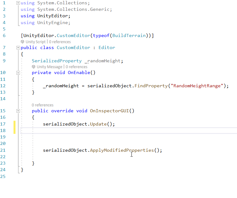 Unity: Creating Custom Editors. Creating a custom editor in Unity can ...