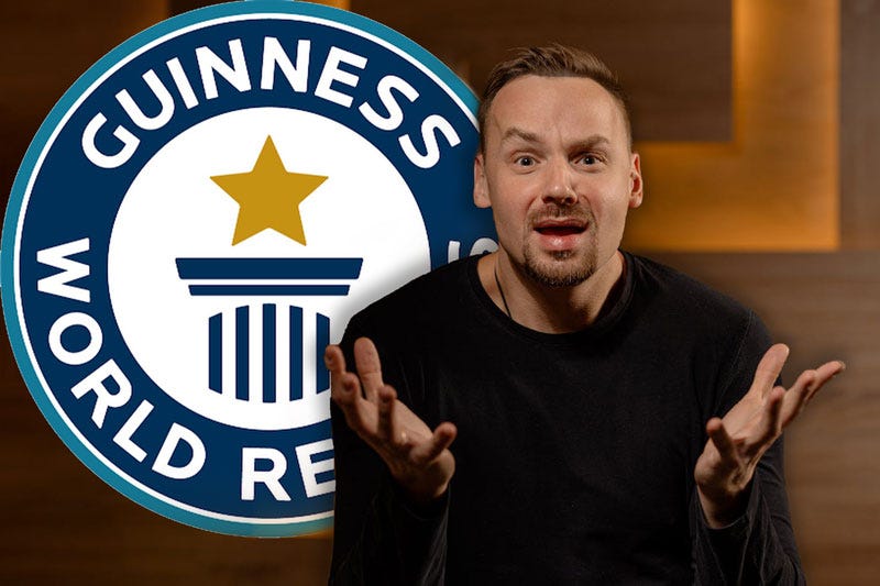 Man unknowingly sets World Record for longest time unknowingly holding