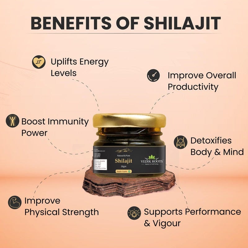 10 Increadible Benefits of Shilajit for Your Health and Wellbeing by