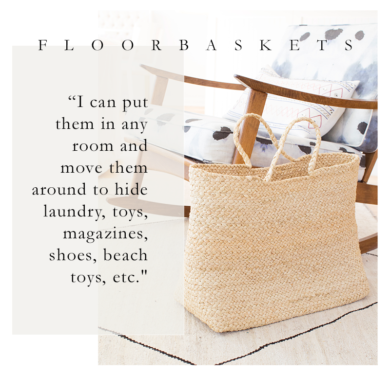 HOW TO BE A BASKET LADY. 1. Floor Baskets by Indego Africa Medium