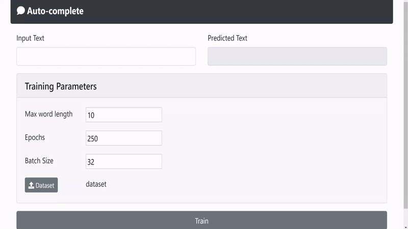 How to build an auto-complete model with tensorflow.js | by Yicong | Medium