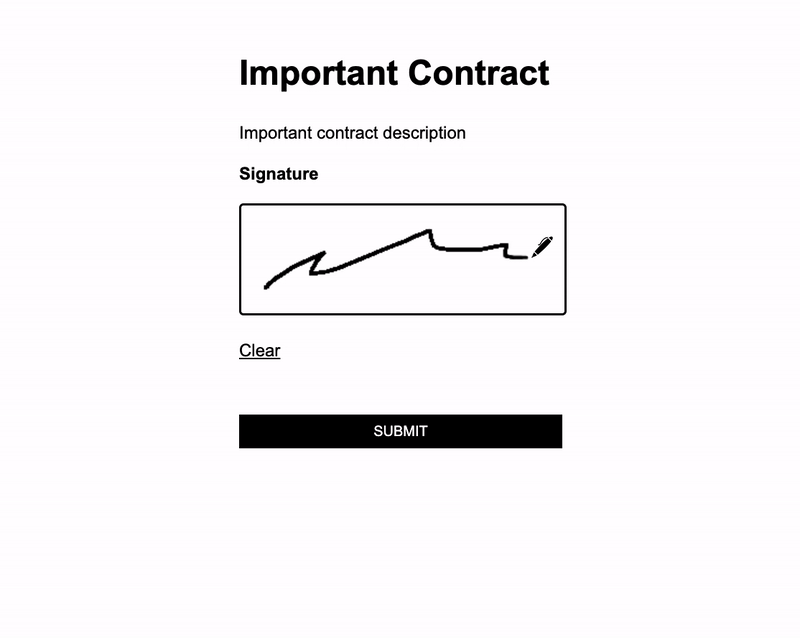 Build a Signature Pad in HTML, CSS, JS & Canvas | by DIVBYDIV | Medium