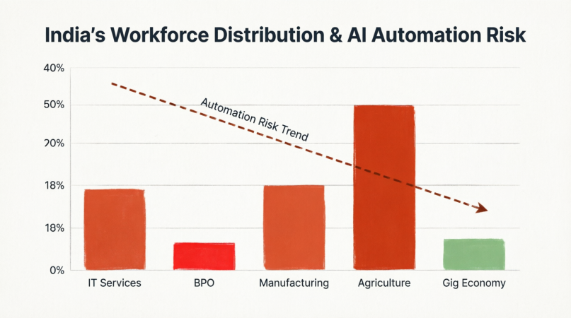 The AI Job Apocalypse Isn't Coming -It's Already Here (And India Isn't Ready).