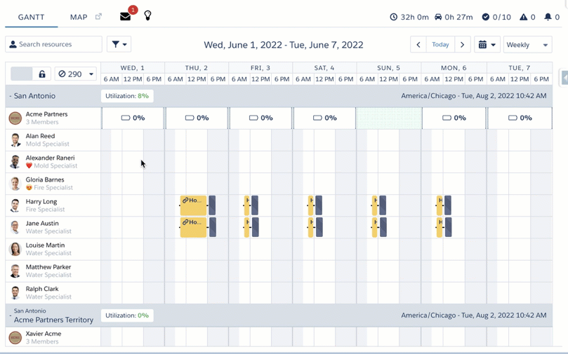Launching headless flows from the Salesforce Field Service Dispatch ...