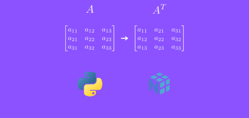 Transpose Matrix using Python — Linear Algebra | by Misha Sv | Python ...
