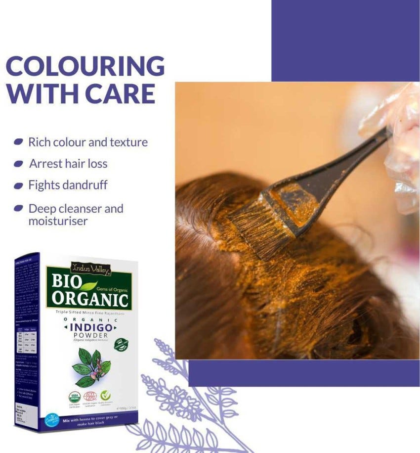 How to Use Indigo Powder to Colour Your Hair Naturally? | by ...