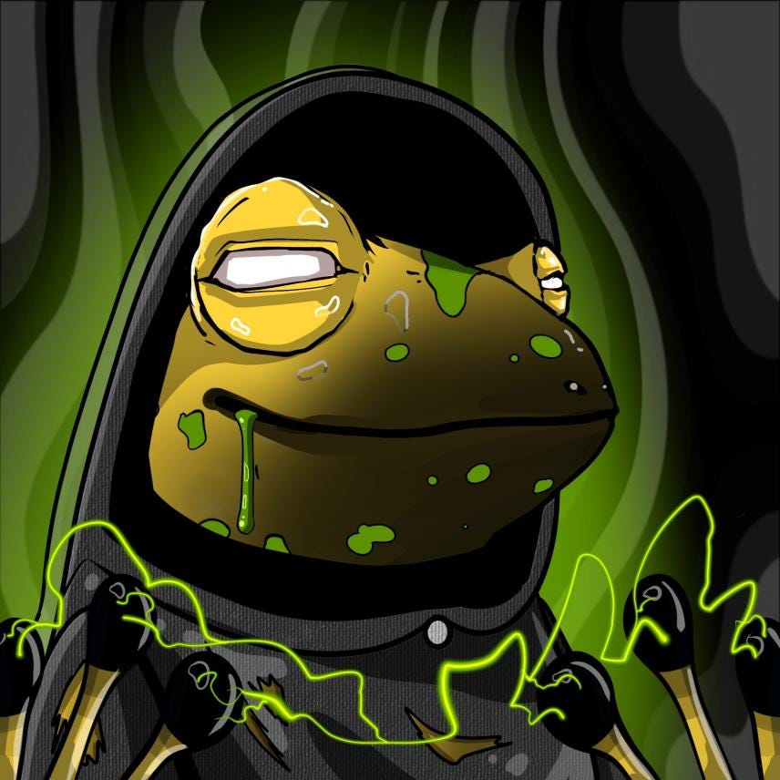 The Stoned Frogs. And what is this project about. by Ashap Medium