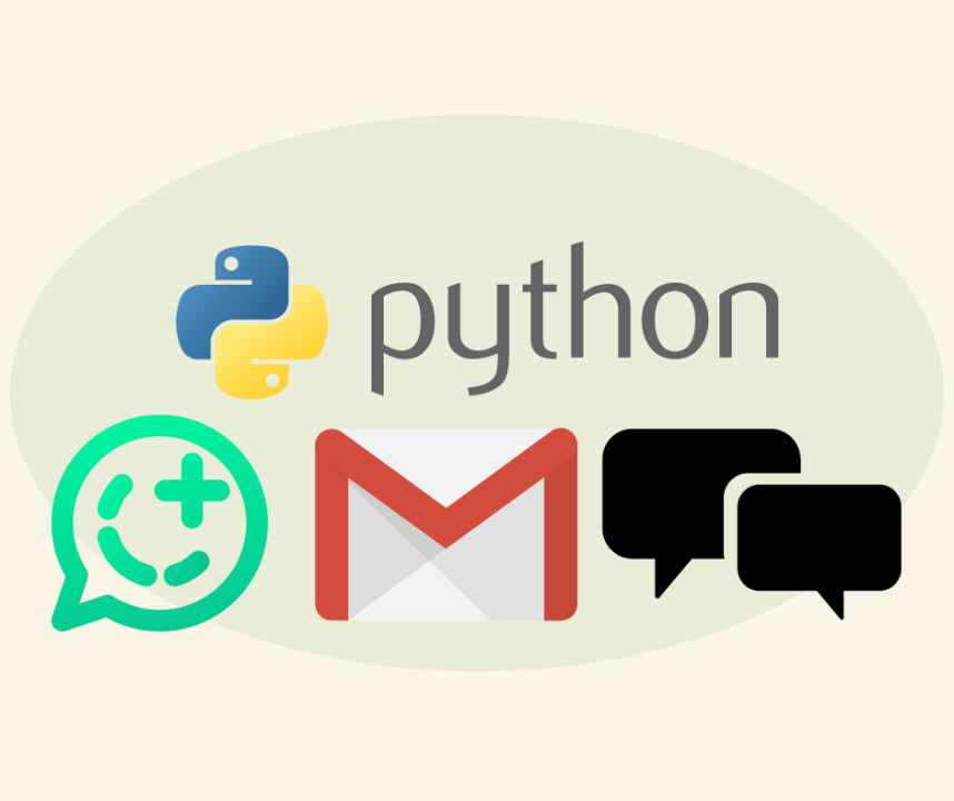Sending Messages via WhatsApp, Email, and SMS with Python Integration🌻 ...