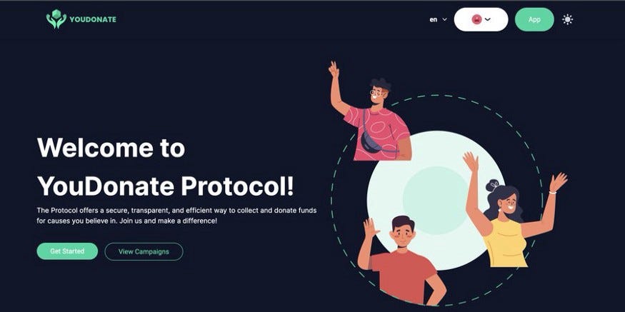 Youdonate Protocol Testnet Guide — Step by step. | by Homeofarchitects ...