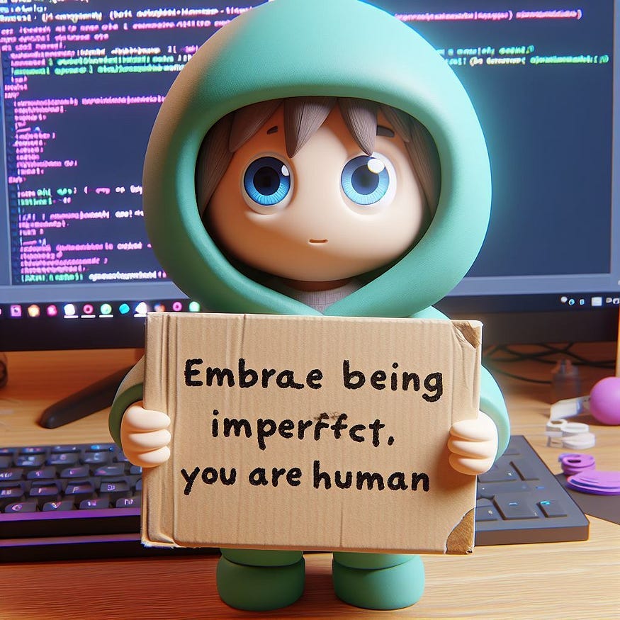 Embrace Being Imperfect, You Are Human