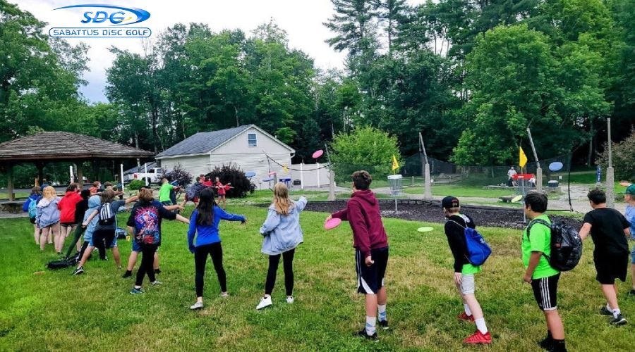 How many disc golf discs should a beginner have? by Sabattus Disc Golf Medium