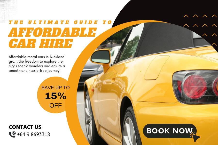 The Ultimate Guide to Affordable Rental Cars in Auckland by Rental