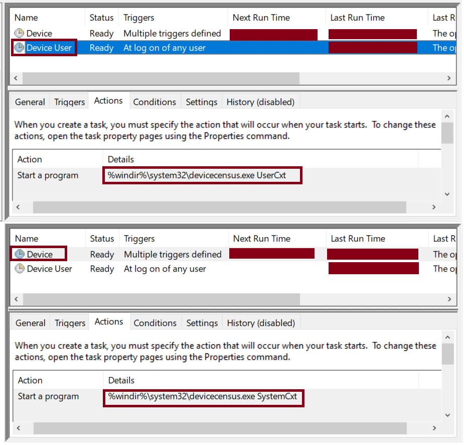 The Windows Process Journey — “DeviceCensus.exe” (Device Information ...