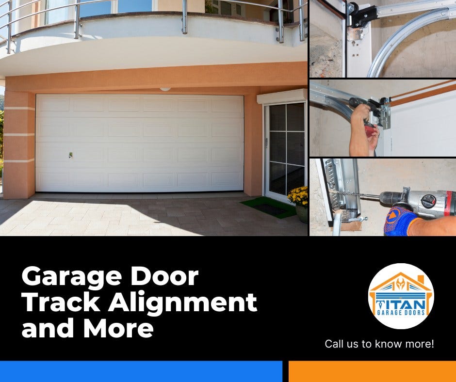 garage door track alignment Desmoinestitangaragedoors Medium
