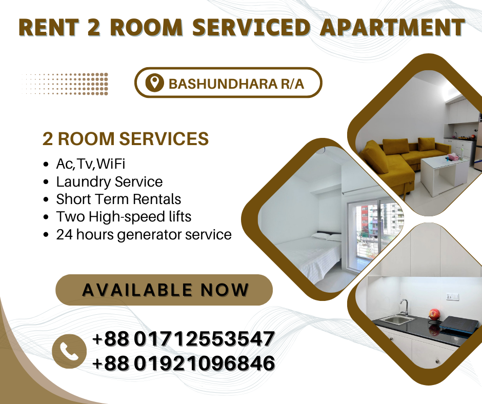 Top TwoRoom Studio Apartment Rentals in Bashundhara R/A by Reitbd