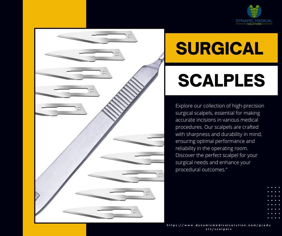 The RazorSharp Edge of History Obsidian Surgical Scalpels Medium