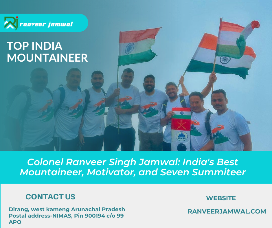 Colonel Ranveer Singh Jamwal India’s Best Mountaineer, Motivator, and