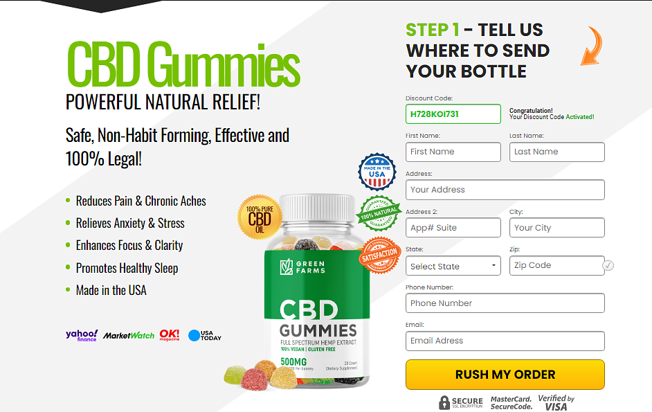 Green Farms CBD Gummies USA Reviews & Active ingredients [2024] by