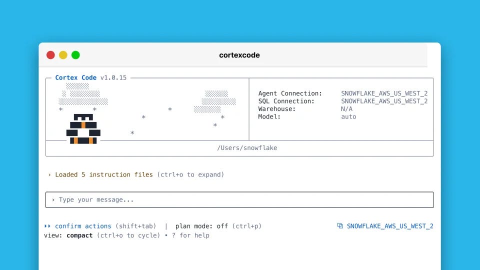 I Finally Tried Snowflake Cortex Code CLI (CoCo), Here’s What Surprised ...