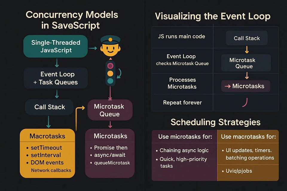 Event Loop, Microtasks, and Scheduling Explained | by Mariyam Mahmood ...